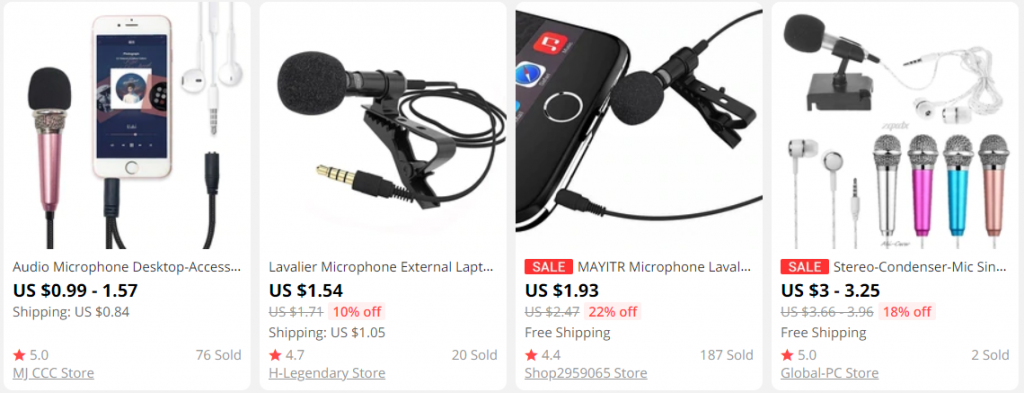 microphone for smart phone