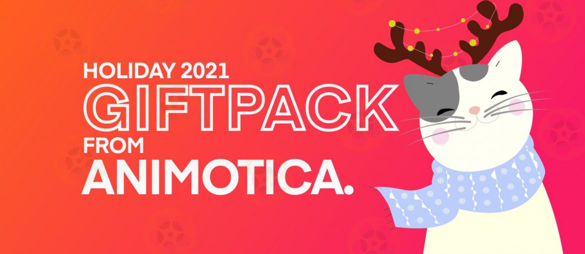 Holiday pack from Animotica - free stickers, songs